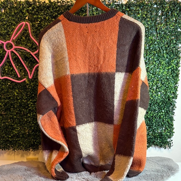 ASOS Colorblock Crewneck Sweater - Picture 2 of 3